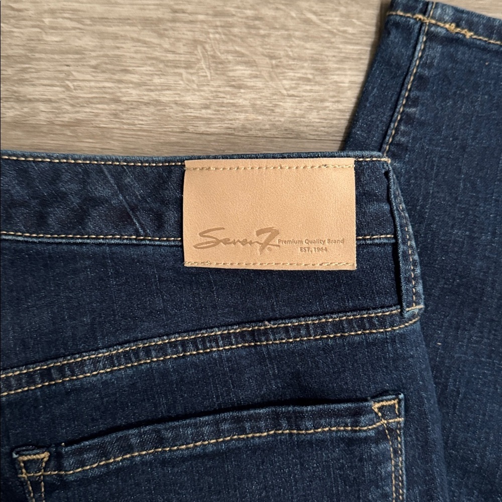 Seven7 Dark Wash Skinny Jeans - Picture 4 of 6